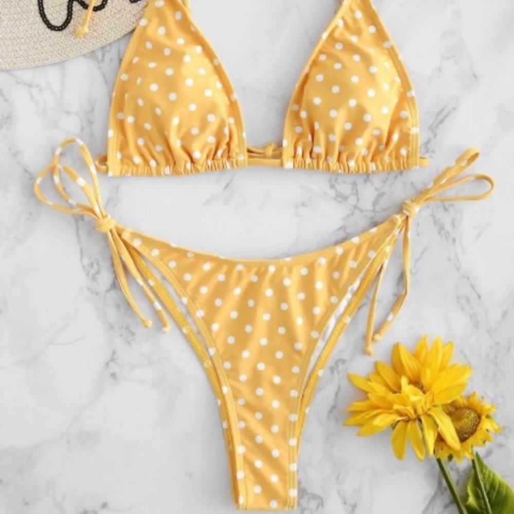 dot pattern bikini set - Picture 2 of 3